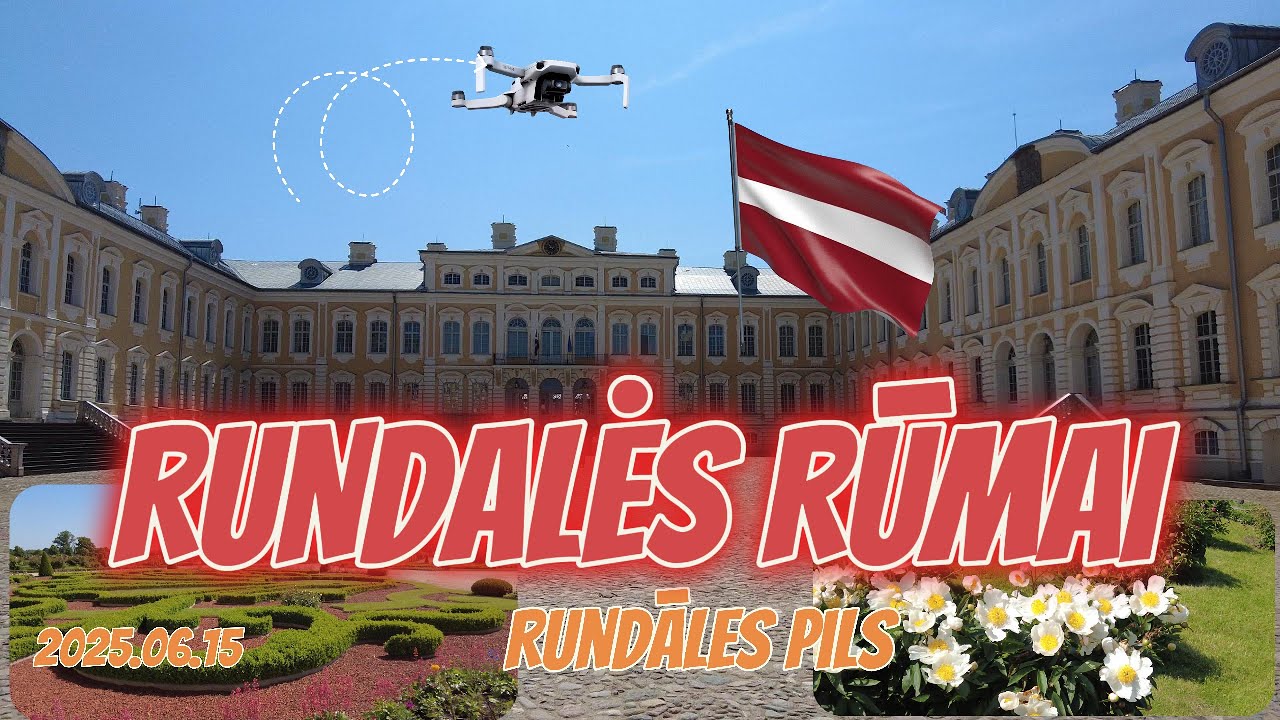 RUNDALĖS RŪMAI (Rundales pils) Latvia, 🇱🇻 2025.06.15