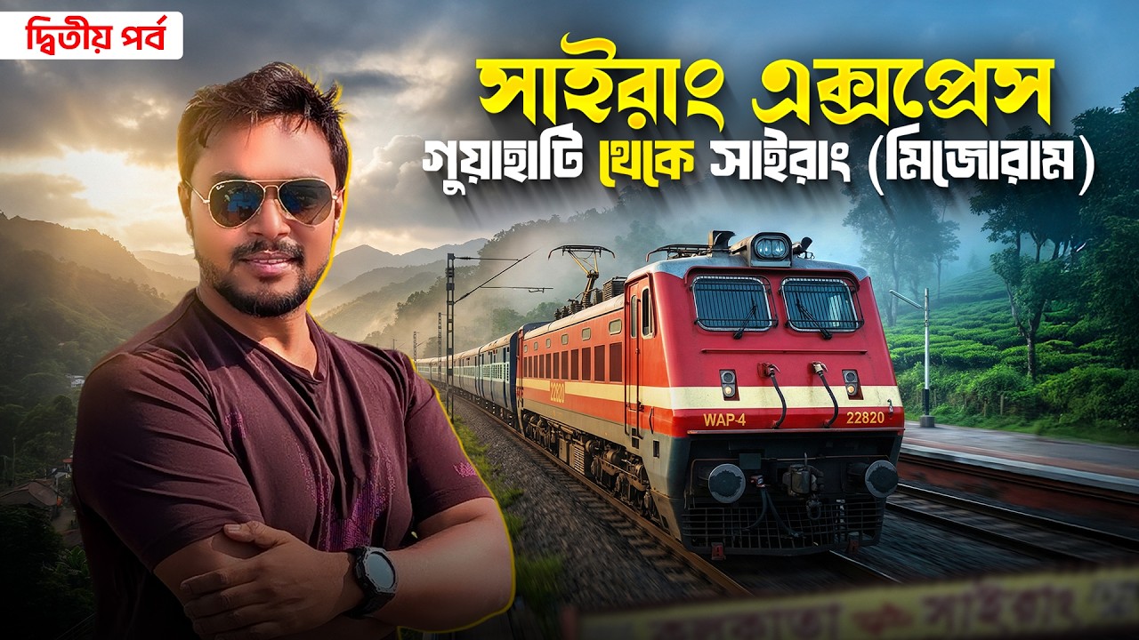 সাইরাং এক্সপ্রেস EP 2 | গুয়াহাটি থেকে মিজোরাম | মিজোরাম পারমিট | হোটেল | Sairang Express