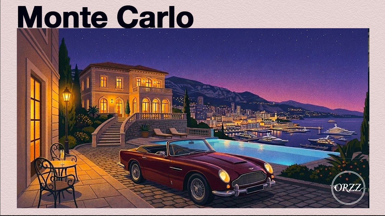 Monte Carlo | Jazz House Mix | Riviera Sunset & Elegant Grooves