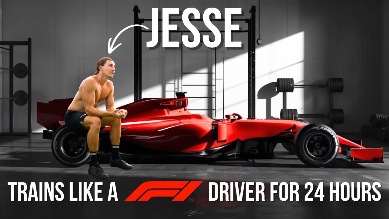 Jesse Trains Like A Formula 1 Driver For 24 Hours (It's harder than you think!)