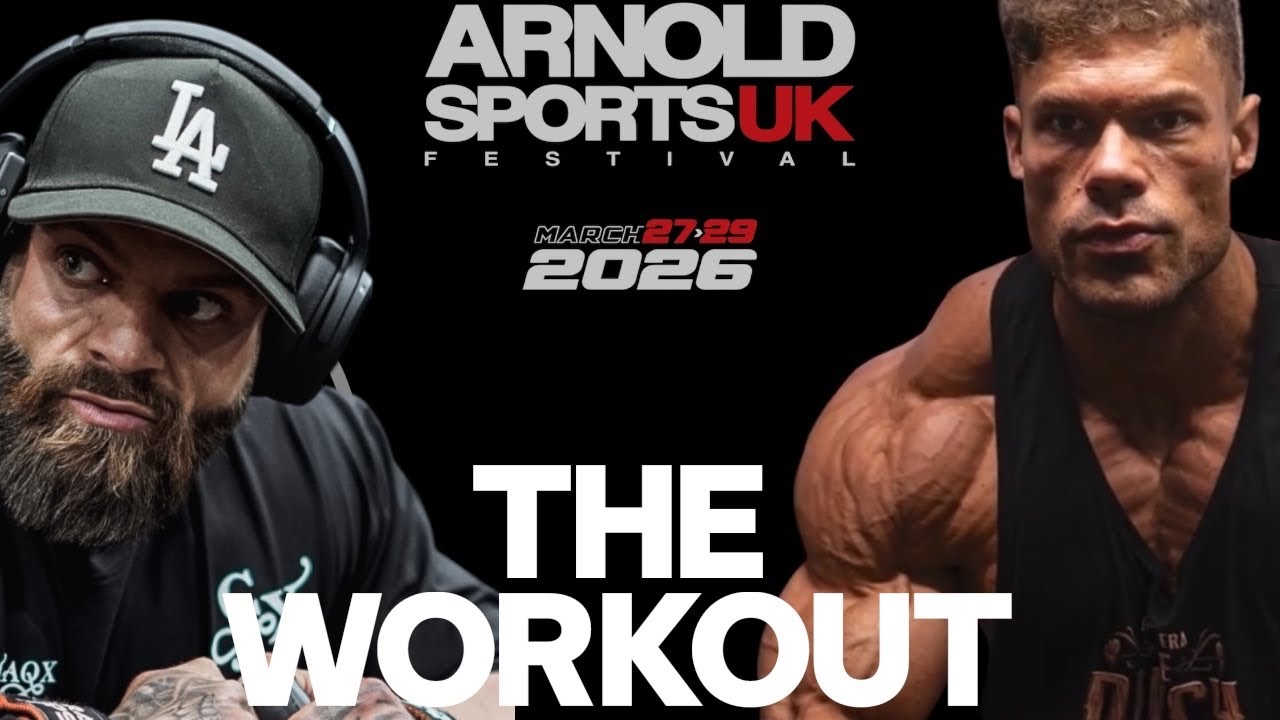 Wesley Vissers i Mike Sommerfeld / Trening g&oacute;rnych partii ciała &ndash; Arnold Classic UK