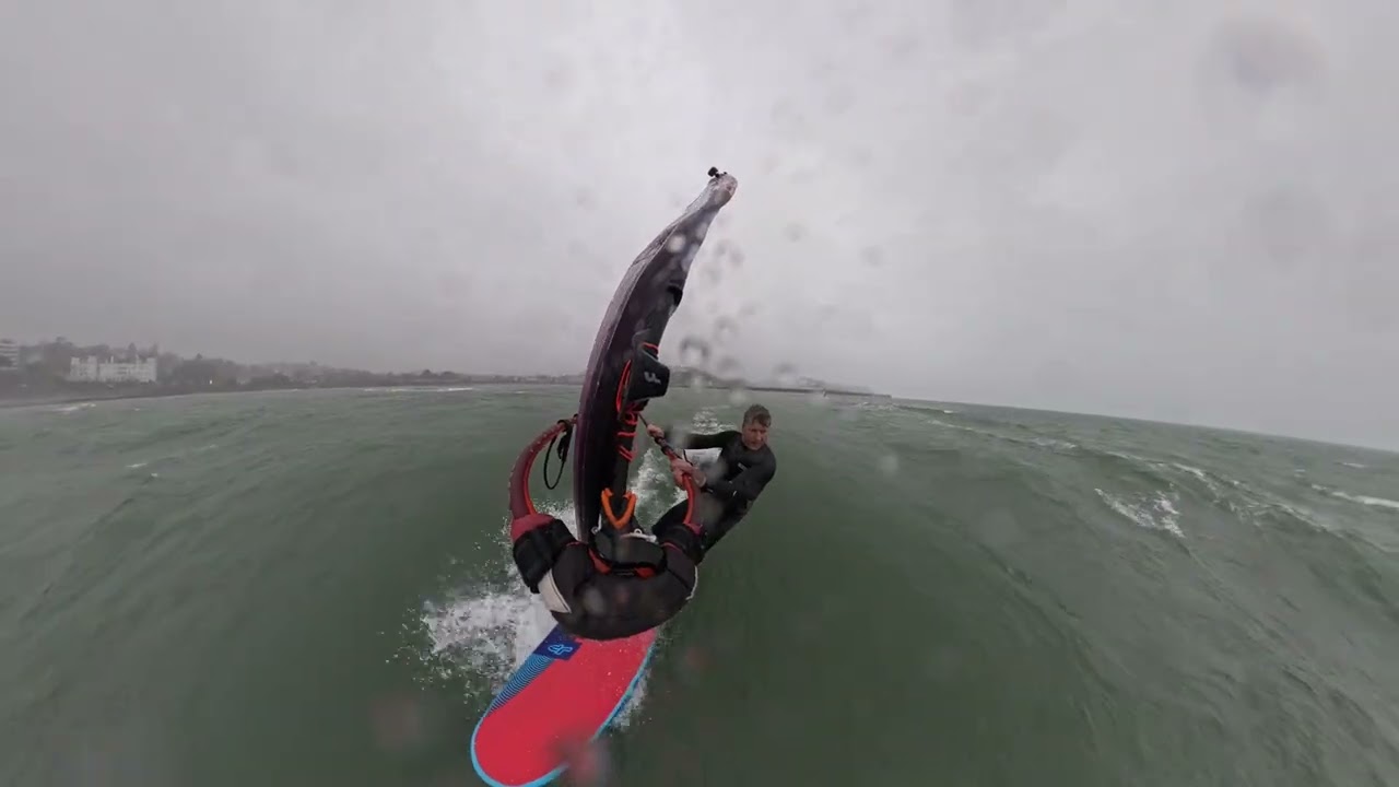 Torre Abbey Torbay windsurfing Southerly force 5  November 9th 2025