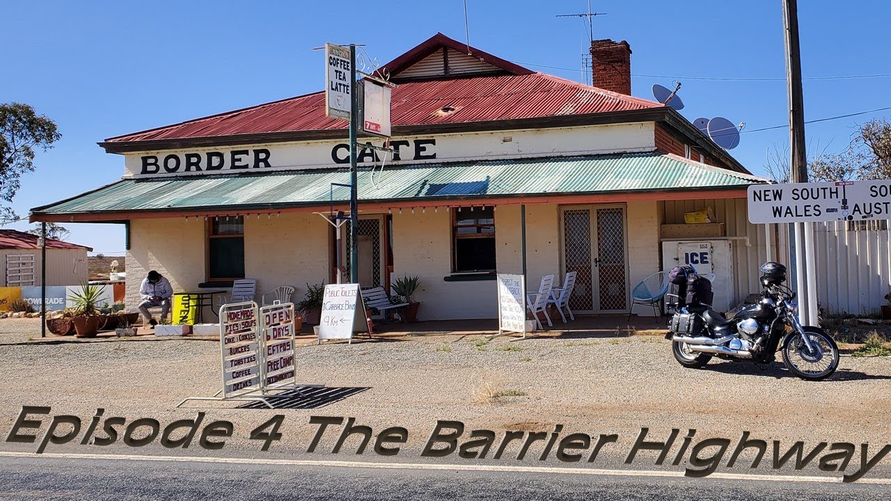 Barrier Highway - Episode 4: Broken Hill to Gawler, Australian Motorcycle Touring, Honda Shadow