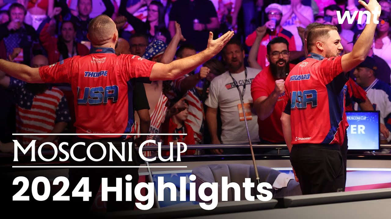 The BEST moments of the 2024 Mosconi Cup in Orlando