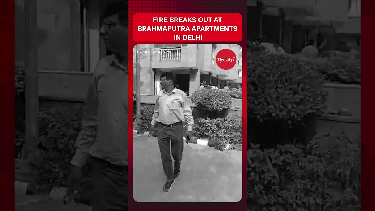 Fire Breaks Out At Brahmaputra Apartments In Delhi