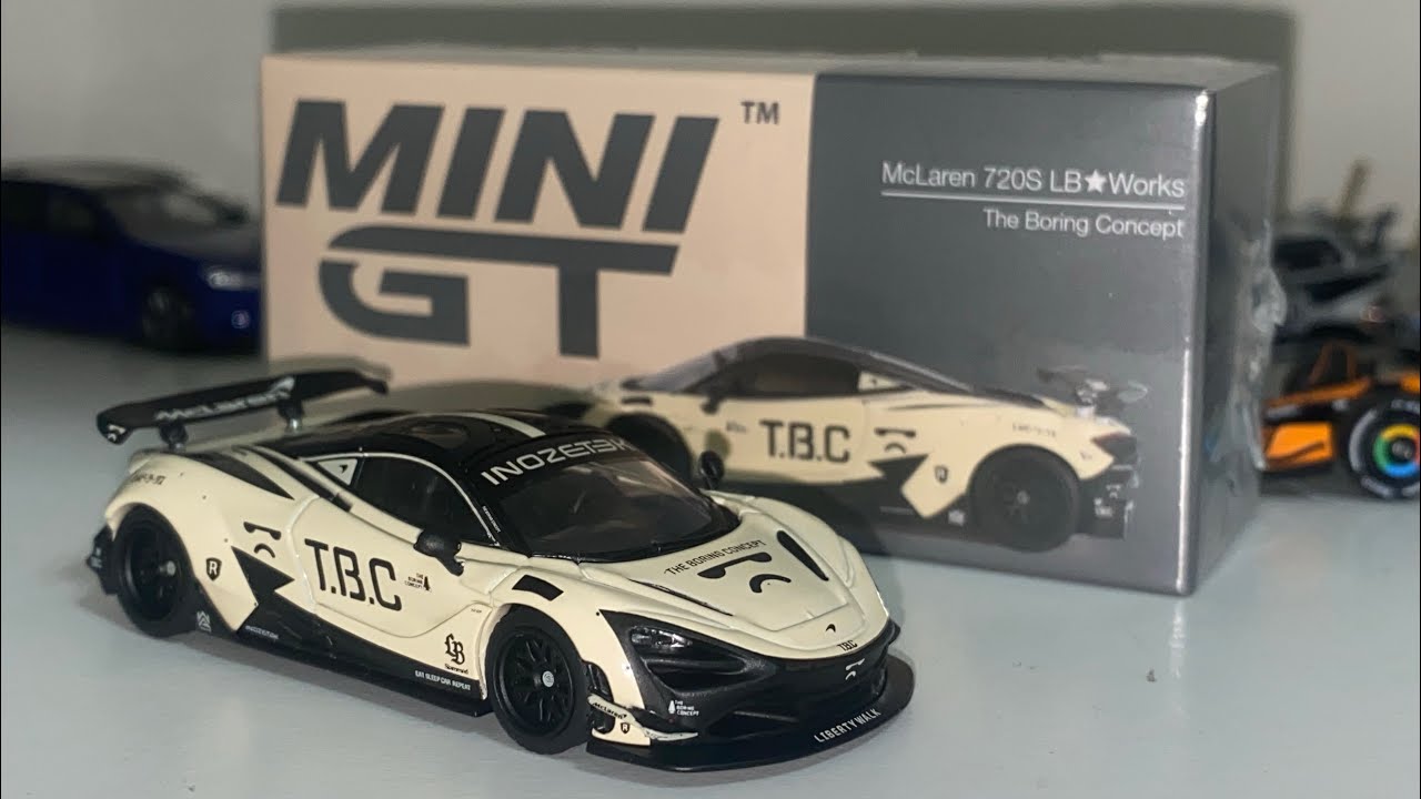 1:64模型車McLaren 720S (LB★Works x T.B.C)The Boring Concept