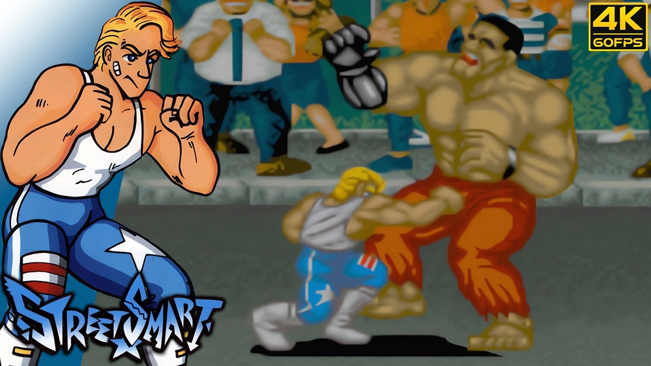 Street Smart - Crusher (Arcade / 1989) 4K 60FPS