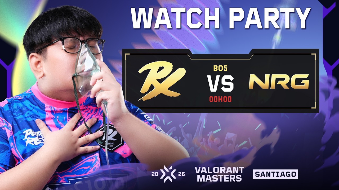 PRX vs. NRG — BO5 CHUNG KẾT NHÁNH THUA // VALORANT Masters Santiago #MastersCostream
