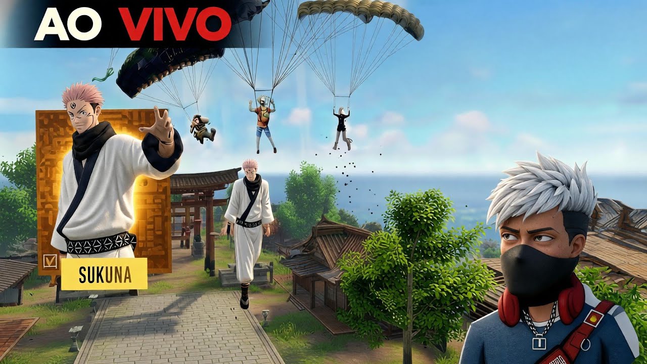 🏆 VEM PRA LIVE! @PRODZERA💙 FREE FIRE⚠️