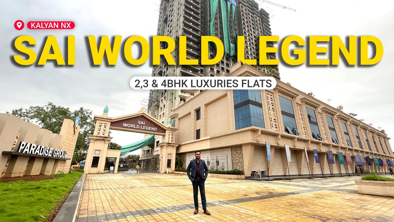 A88 | Paradise Sai World Legend Luxury Project in Mumbai Shahad, 2,3&4BHKLuxuries Flats Available