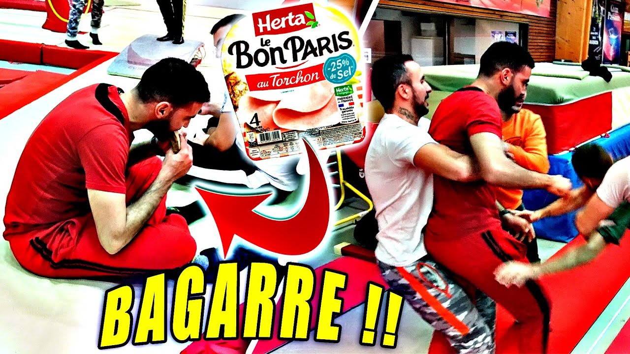 JE FAIS MANGER DU JAMBON A @FaridZitounOfficiel FT@CamOff Bagarre!!!