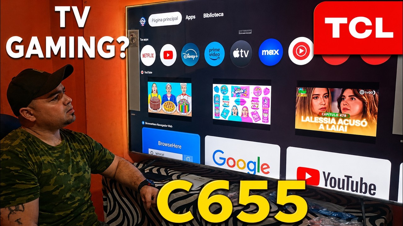📦Unboxing📦 📺TCL C655 QLED 4K 65 PULGADAS📺 ES BUENO PARA GAMING?