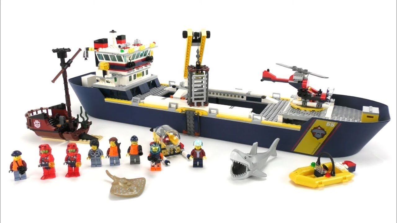 LEGO City Set 60266 Meeresforschungsschiff / Review deutsch
