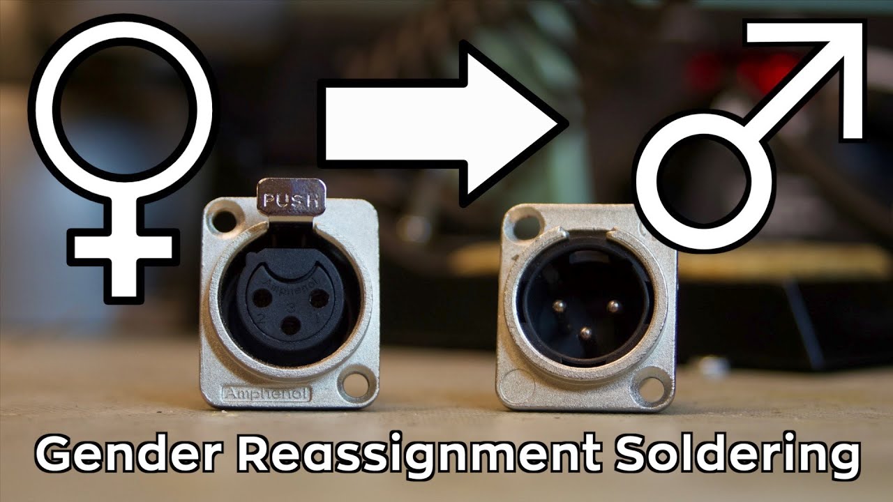 GENDER REASSIGNMENT SOLDERING - reverse direction of XLR connections on a snake.