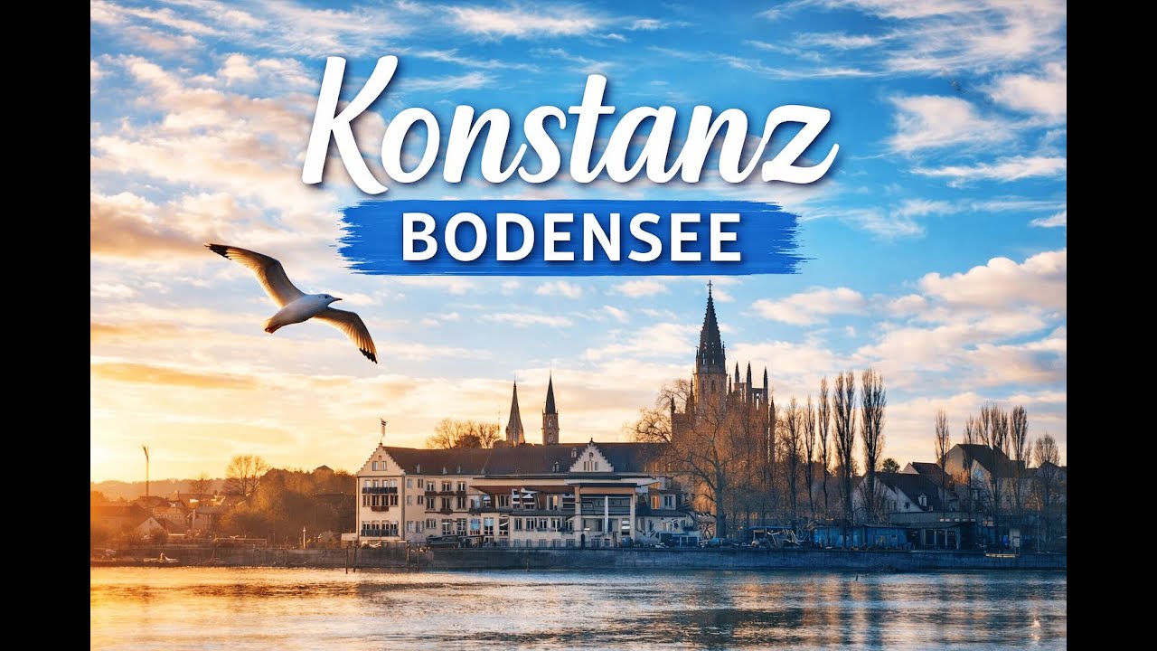 Walking in Konstanz, Germany 🇩🇪 (2026) | Lake Constance Promenade & Swiss Border 🇨🇭