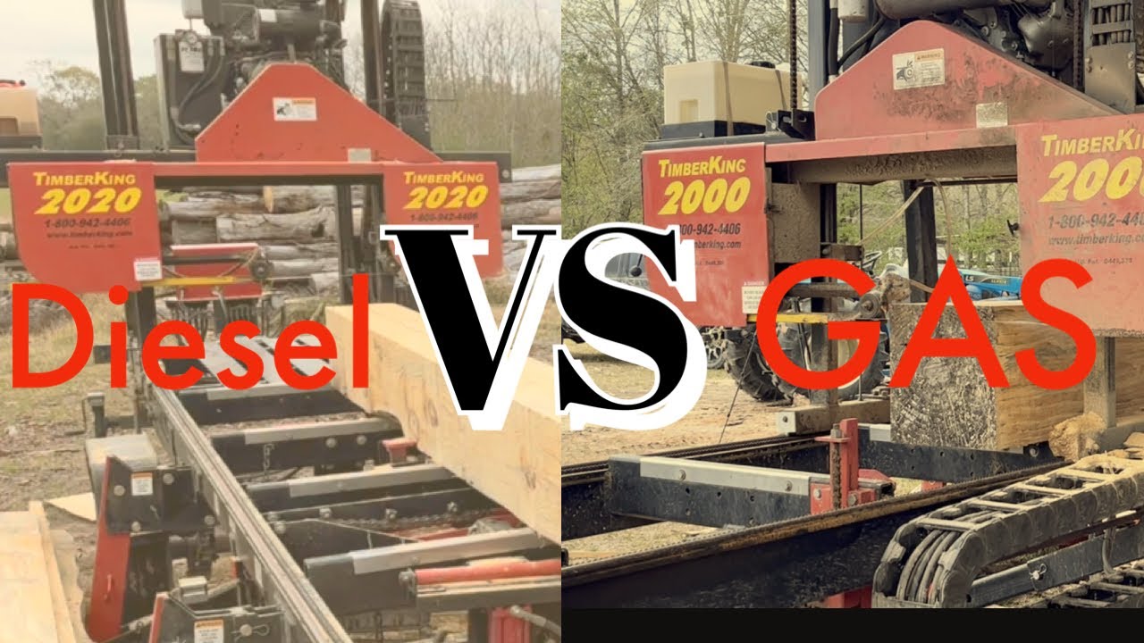 The EXPENSIVE Truth About Diesel vs Gas Sawmills