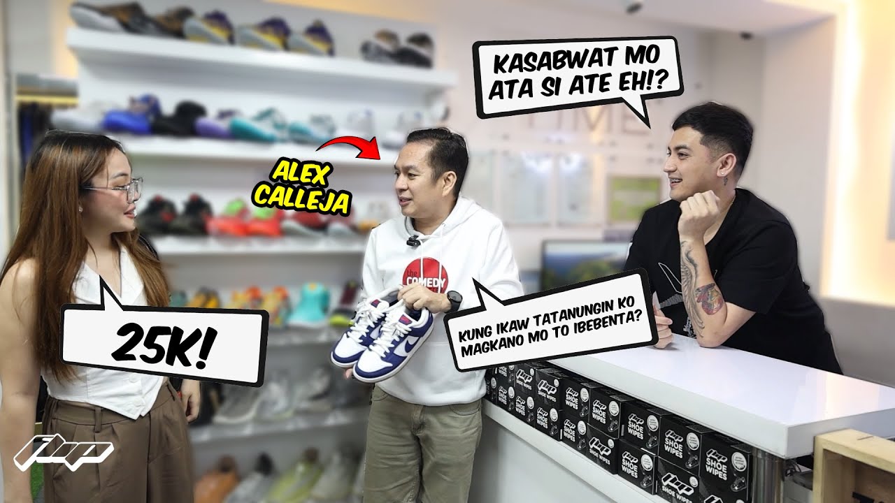 ANG STORYA NG SAPATOS NI ALEX CALLEJA