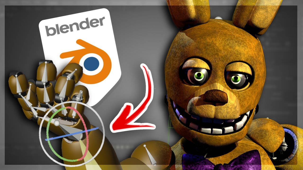 A Guide To Animating FNaF Charcters in Blender!