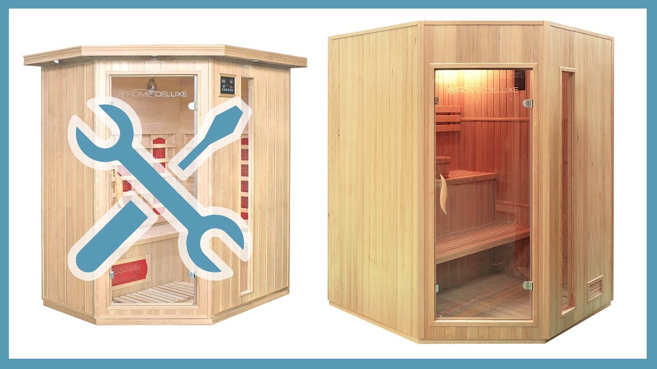 Sauna zum selber bauen (Aufbau und Montage der Relax-XL, Redsun-XL-BIG und weitere Saunen)