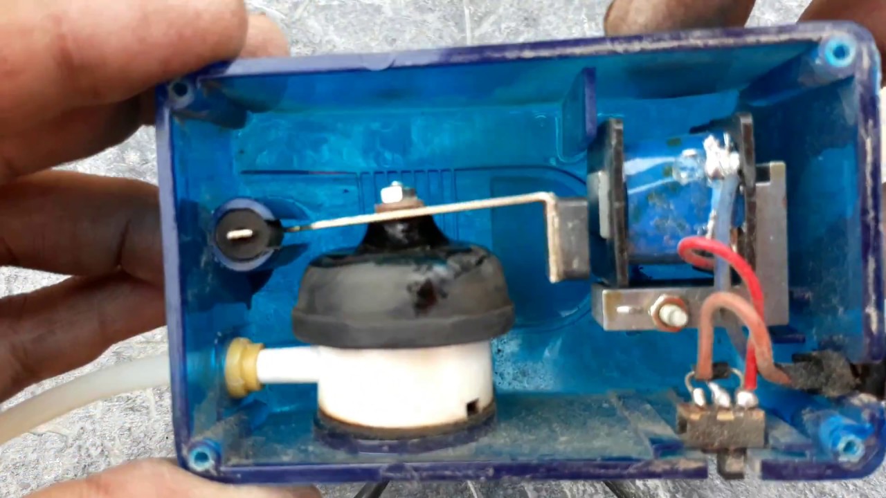 How to Repair aquarium air pump - at home