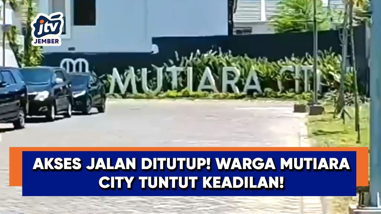 Heboh! Sengketa Akses Jalan Dua Perumahan Mutiara di Sidoarjo Makin Panas!