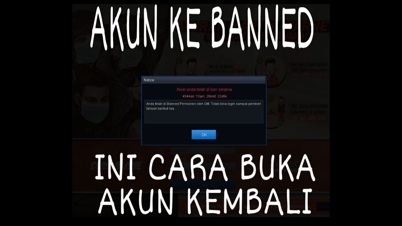 CARA UNBAN/BUKA POINT BLANK YANG SUDAH TERBANNED