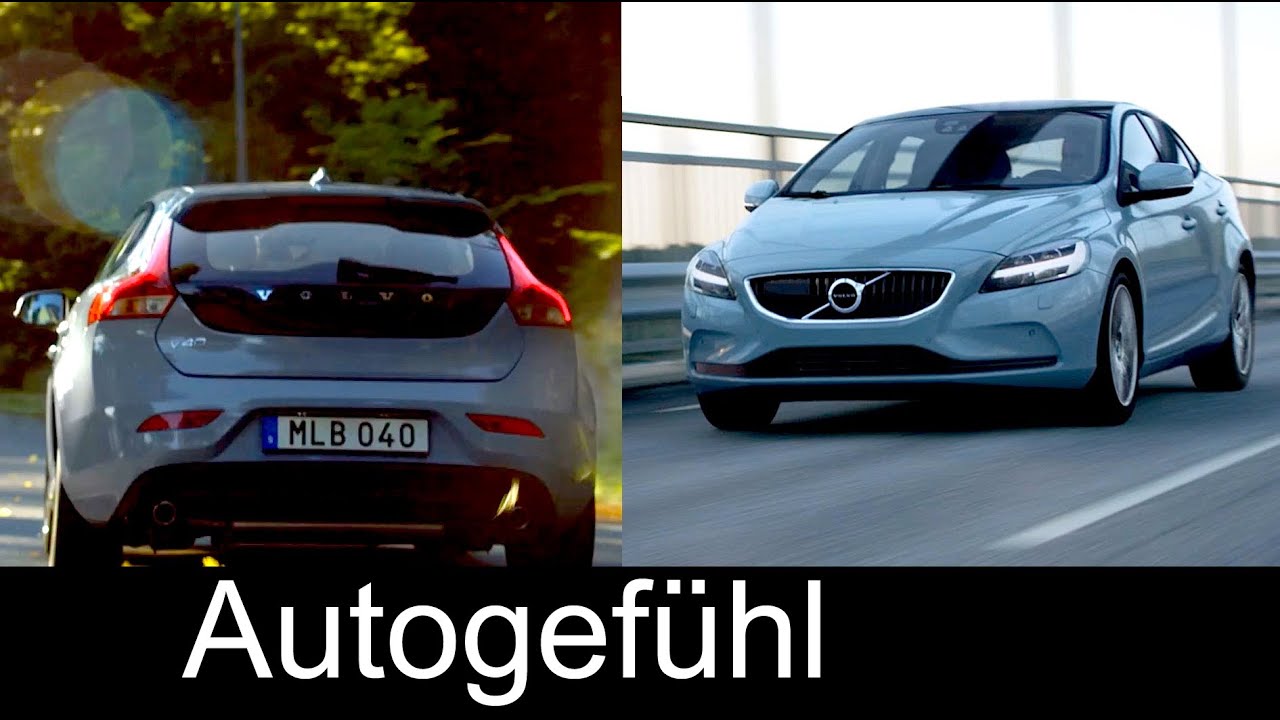 Volvo V40 Facelift with Thor's hammer headlights 2017 Preview new neu - Autogef&uuml;hl