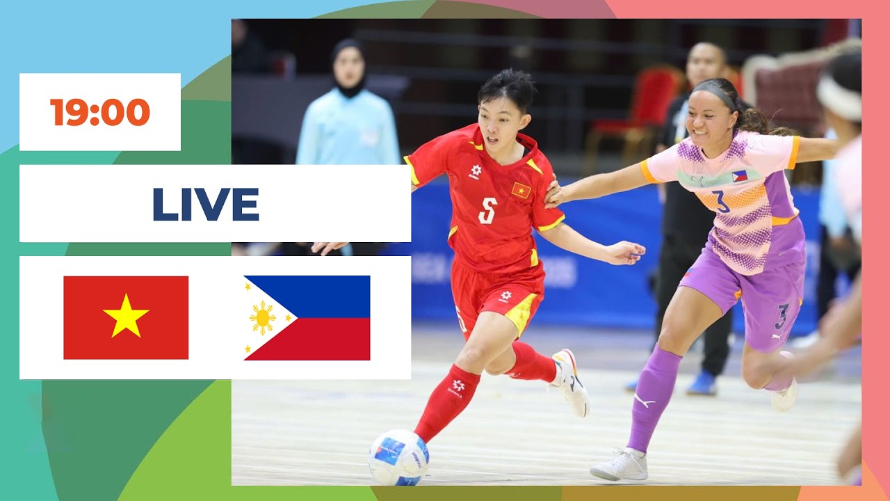 Nữ Việt Nam vs Nữ Philippines | Bán Kết Futsal Asean | Kỳ Phùng Địch Thủ