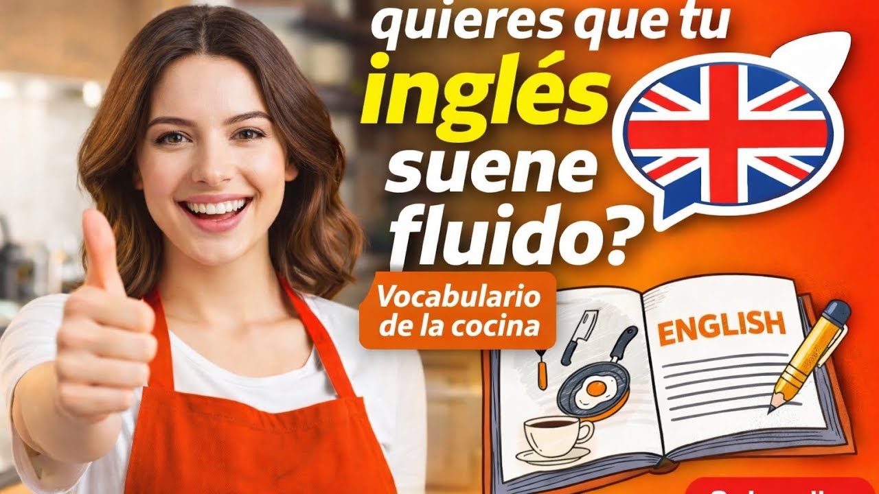 VOCABULARIO BÁSICO DE LA COCINA || APRENDE INGLÉS FACIL Y RÁPIDO #LearnOnTikTok #ingles 