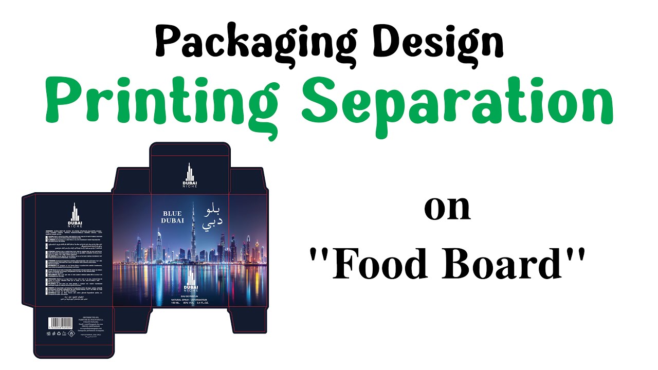 Printing Separation on Food Board - Student Demand Lecture 1
