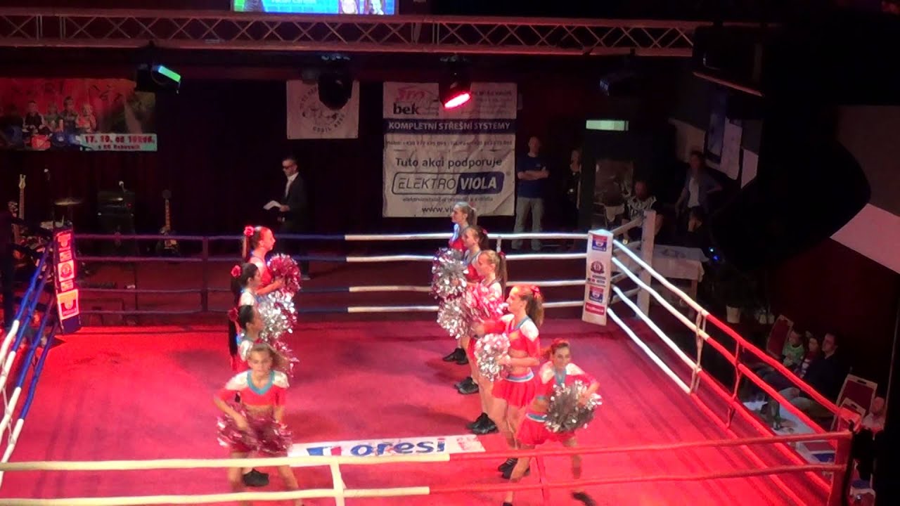 Roztleskávačky Power Cheers - Galavečer boxeři dětem 2014