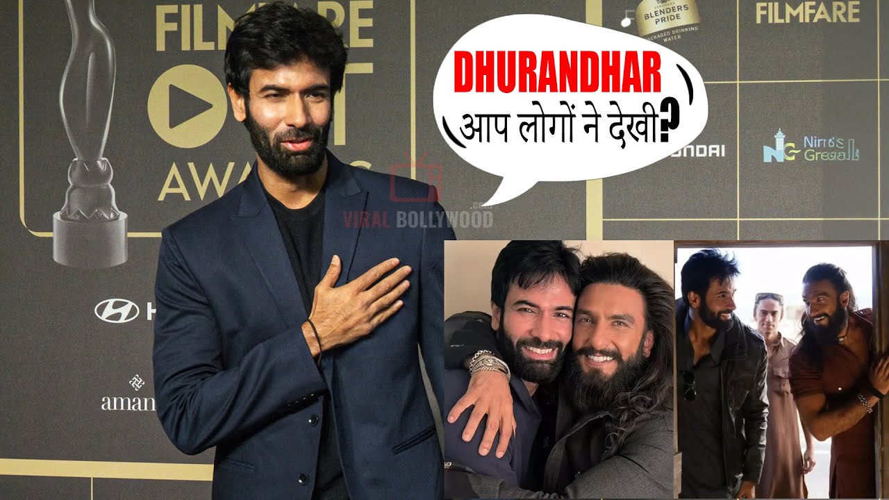 Dhurandhar Fame Actor Danish Pandor Arrives at Filmfare OTT Awards 2025 | Red Carpet Entry