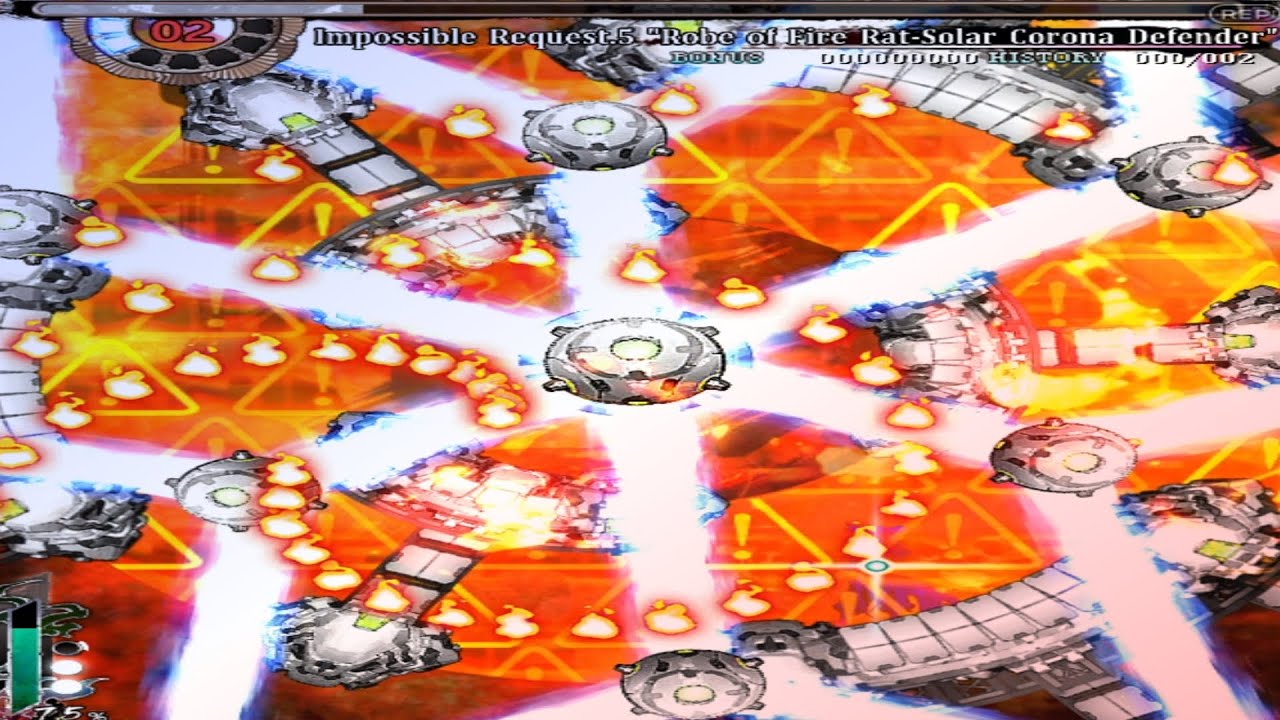 Touhou 東方幕華祭 永夜篇 ~ Fantastic Danmaku Festival III - Lunatic No Miss - Mokou