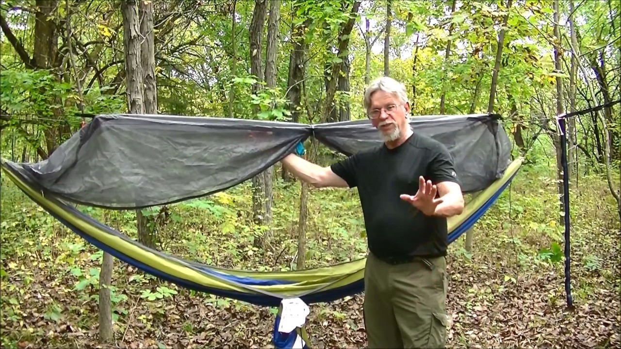 Ridgeline Mods for Wal Mart Equip Hammock with Mosquito Net.