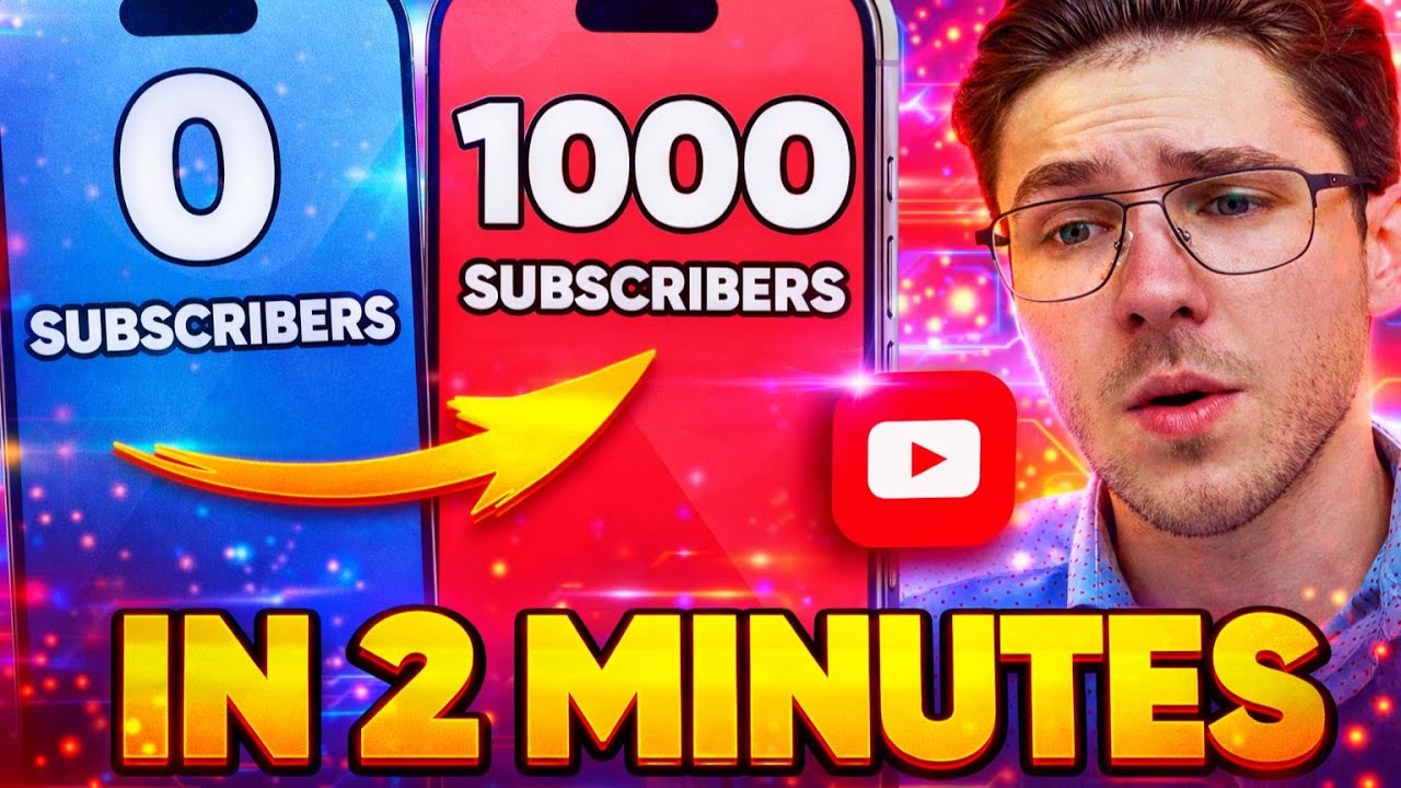 HOW TO GET SUBSCRIBERS ON YOUTUBE FAST IN 2026 | GROW 1000 YOUTUBE SUBSCRIBERS IN 2 MINUTES