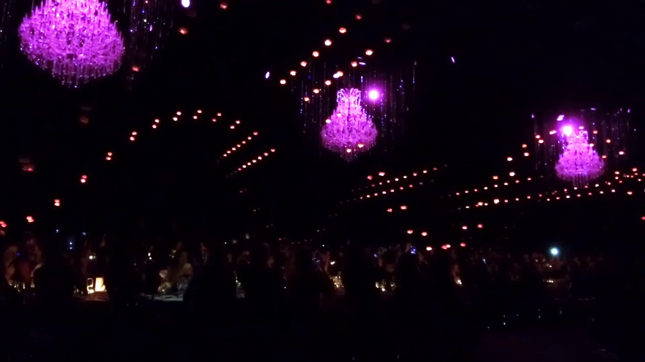 Salles des Etoiles: backdrop for the launch of a new fragrance by Lancôme