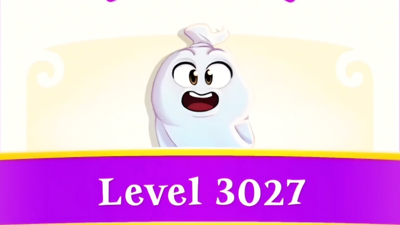 Level 3027 / 2Stars! / No Spell! / CH-153 / Bubble Witch 3 Saga Gameplay