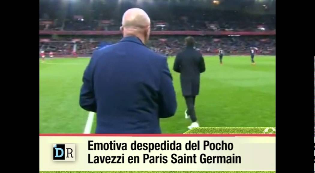 Emotiva despedida del Pocho Lavezzi en Paris Saint Germain