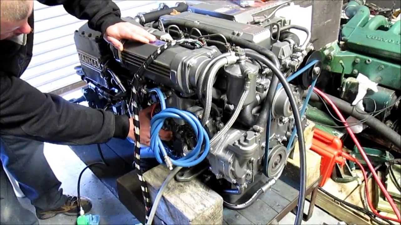 YANMAR 4LH-STE SHOP RUN