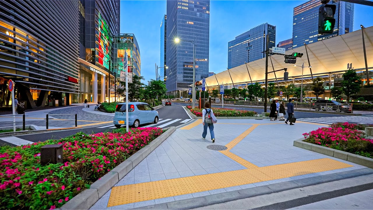 Central Tokyo Walking Tour: Nihonbashi to Marunouchi • 4K HDR