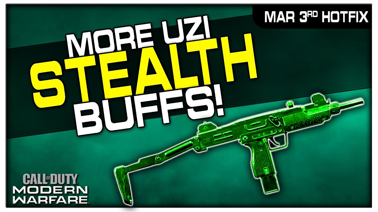Huge UZI .41AE Stealth Buff!