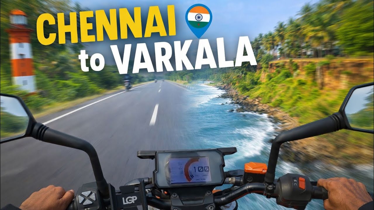 Chennai To Varkala | Road Trip | KTM 390🔥