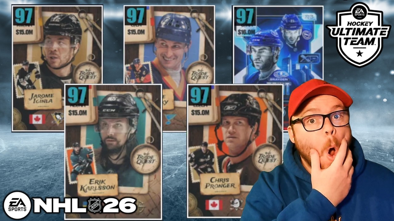BEST TRADE QUEST LINE COMBOS NHL 26 HUT