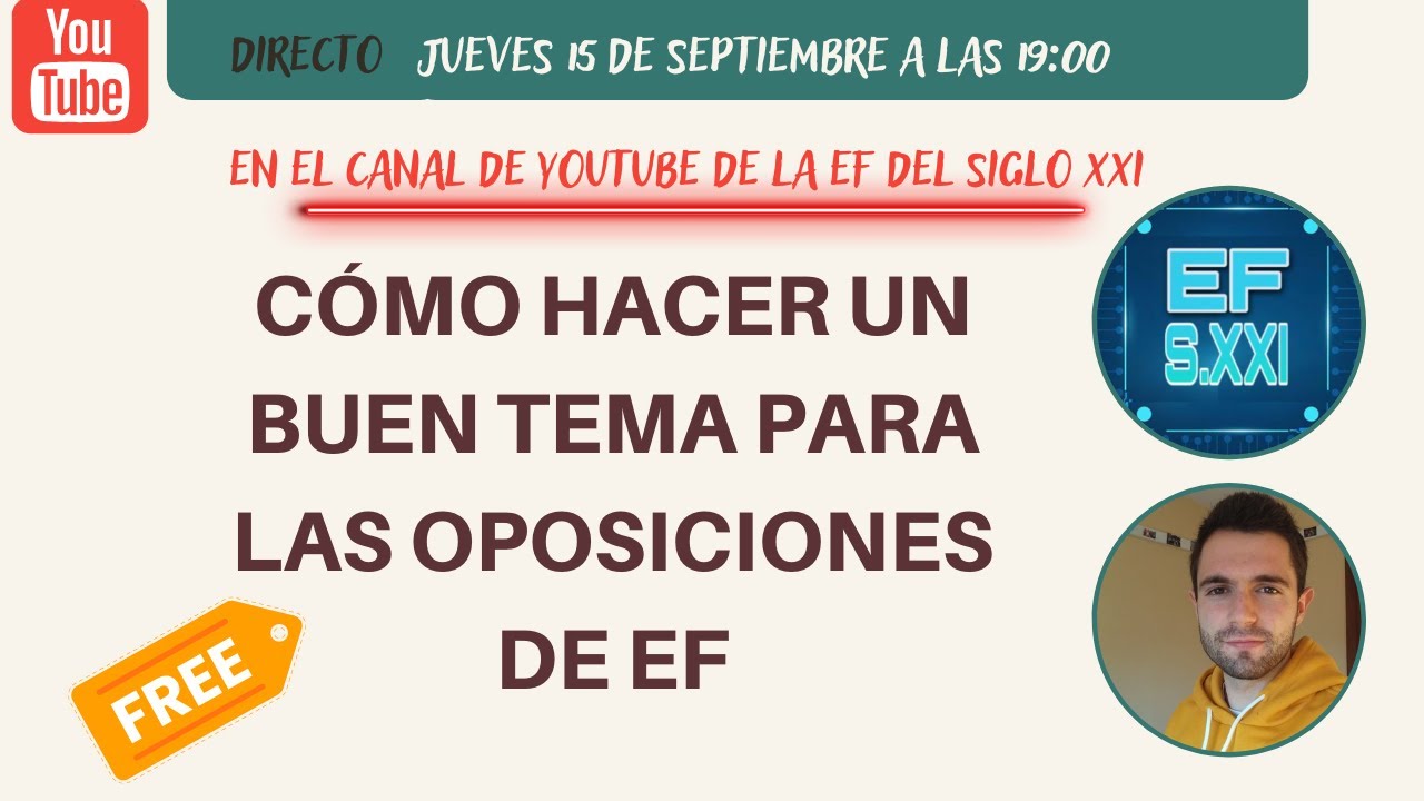 CÓMO HACER un BUEN TEMA para las OPOSICIONES de EDUCACIÓN FÍSICA