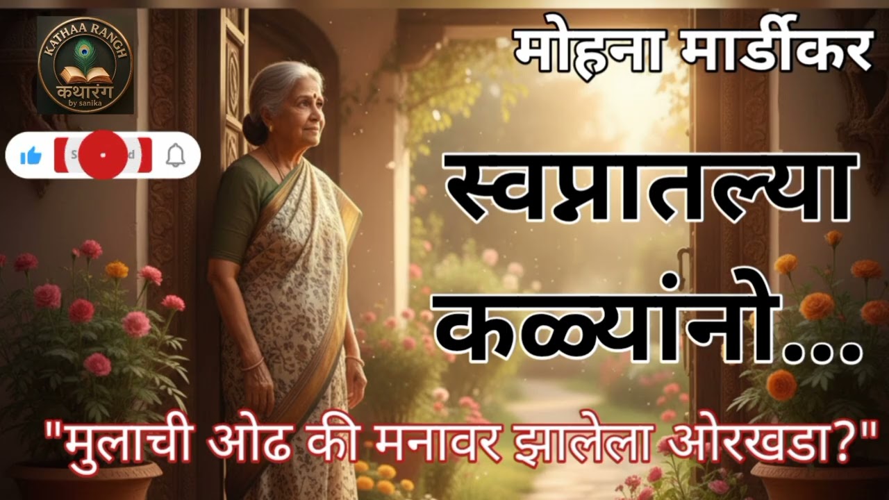 #स्वप्नातल्या कळ्यांनो# मोहना मार्डीकर#Kathaa rangh कथारंग bySanika#marathi storytelling#मराठी कथा