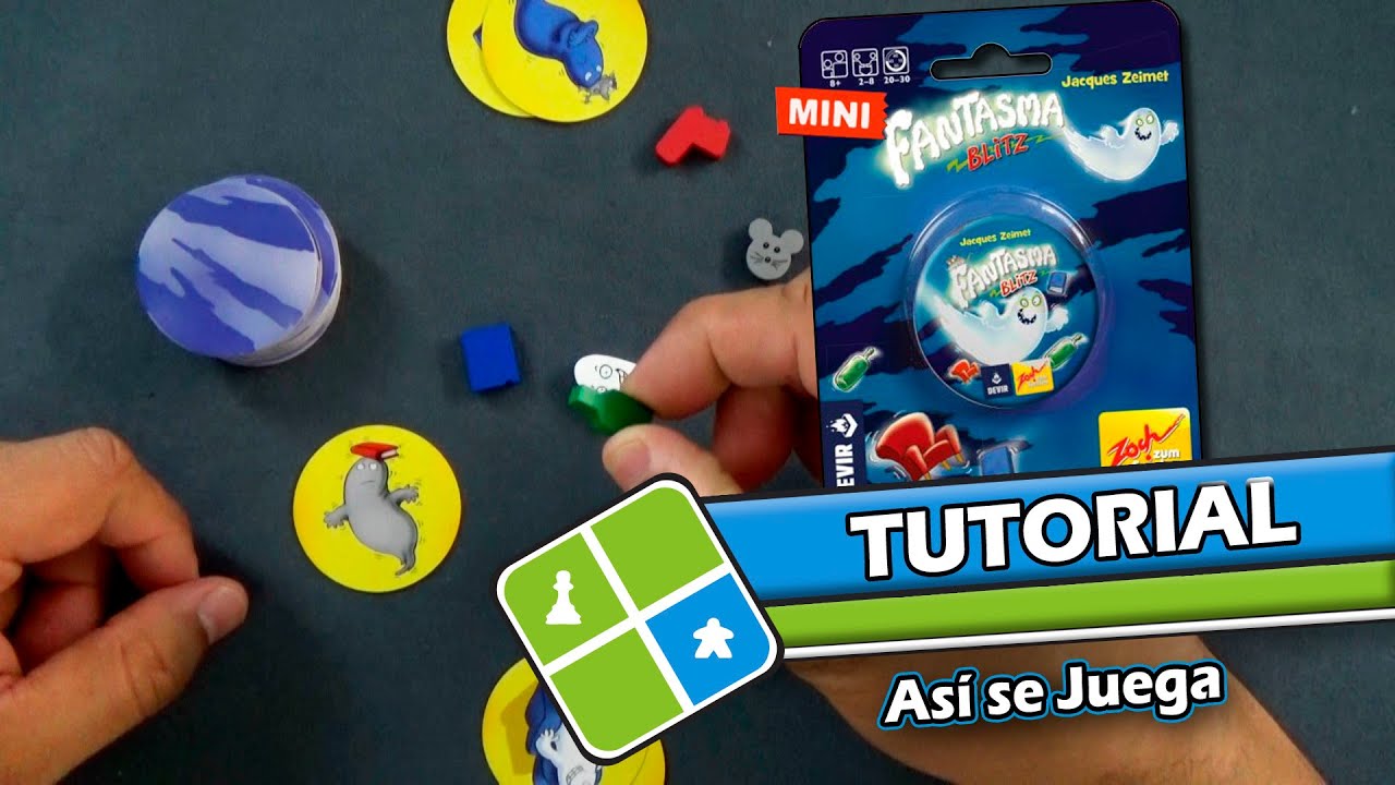 Divertite a lo grande con el MINI Fantasma Blitz 👻| Así se juega | Tutorial | Devir