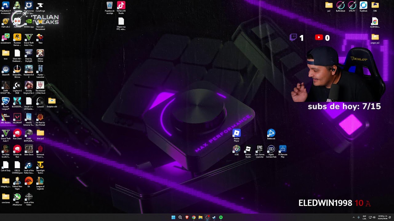 NOCHE DE PUBG