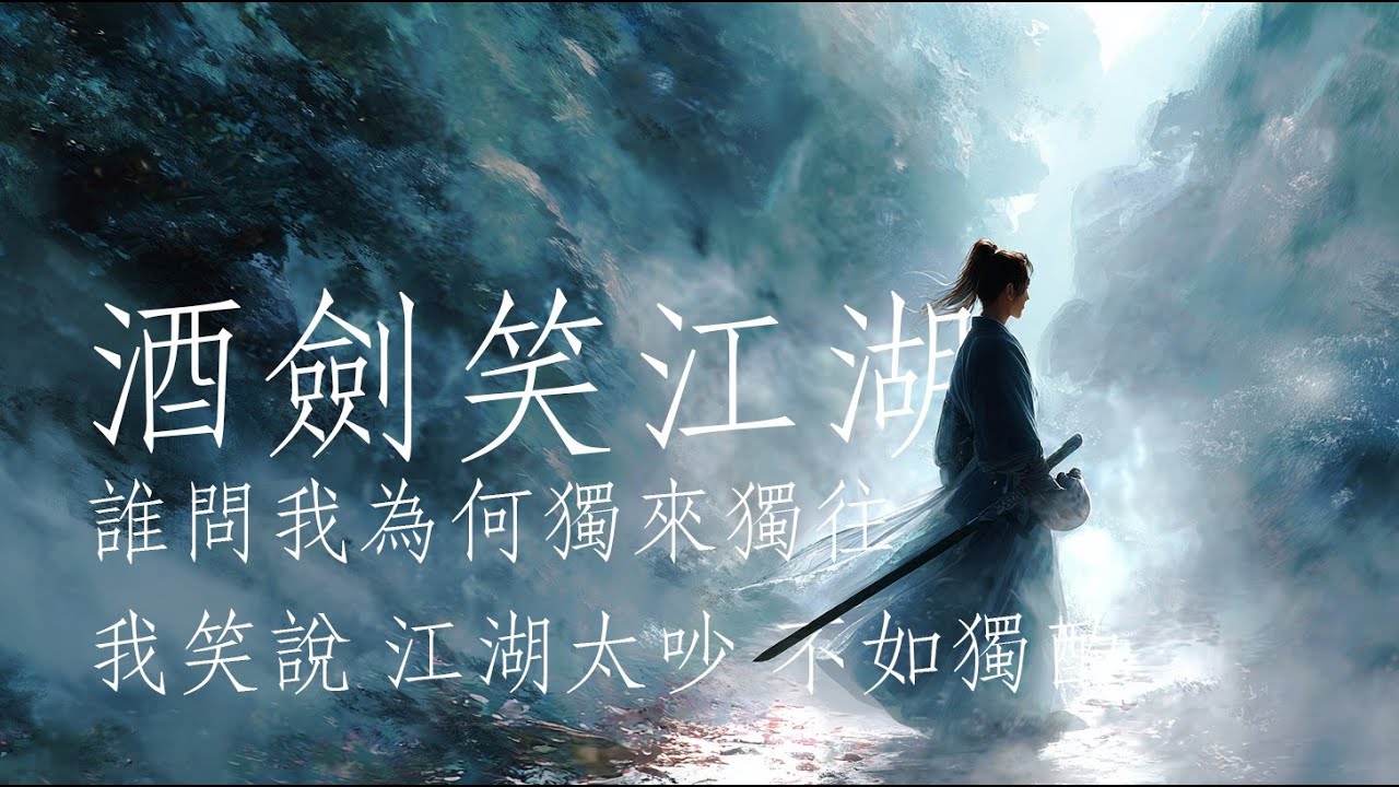 《酒劍笑江湖》｜令狐冲靈感武俠歌曲｜江湖沒意思，也就酒還行。