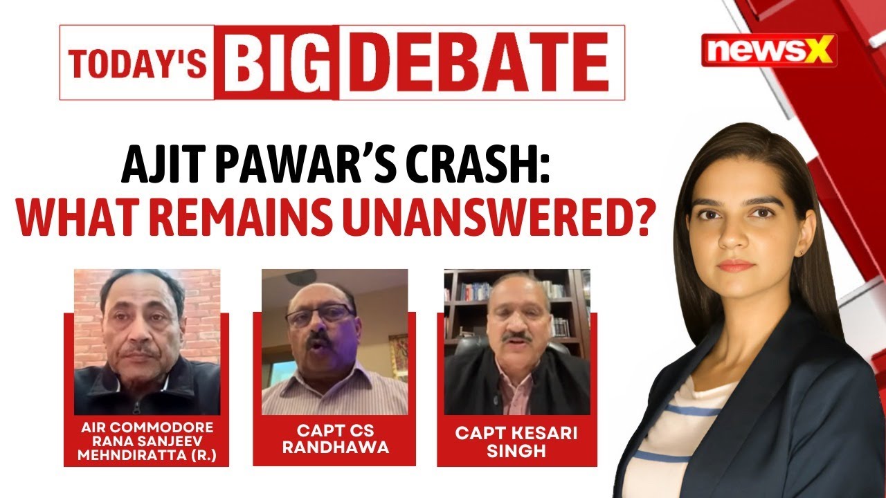 AAIB Takes Over Baramati Crash Probe | What Are The Big Questions? | NewsX
