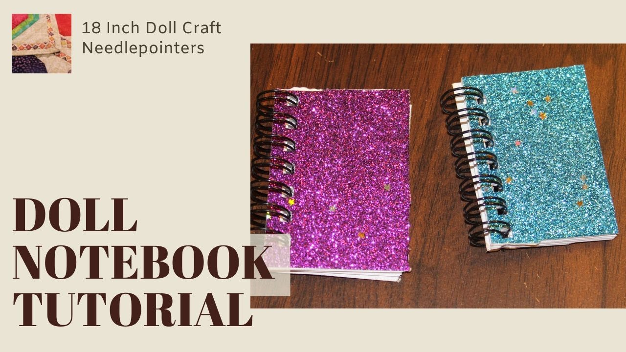Doll Notebook - How to make a doll notebook
